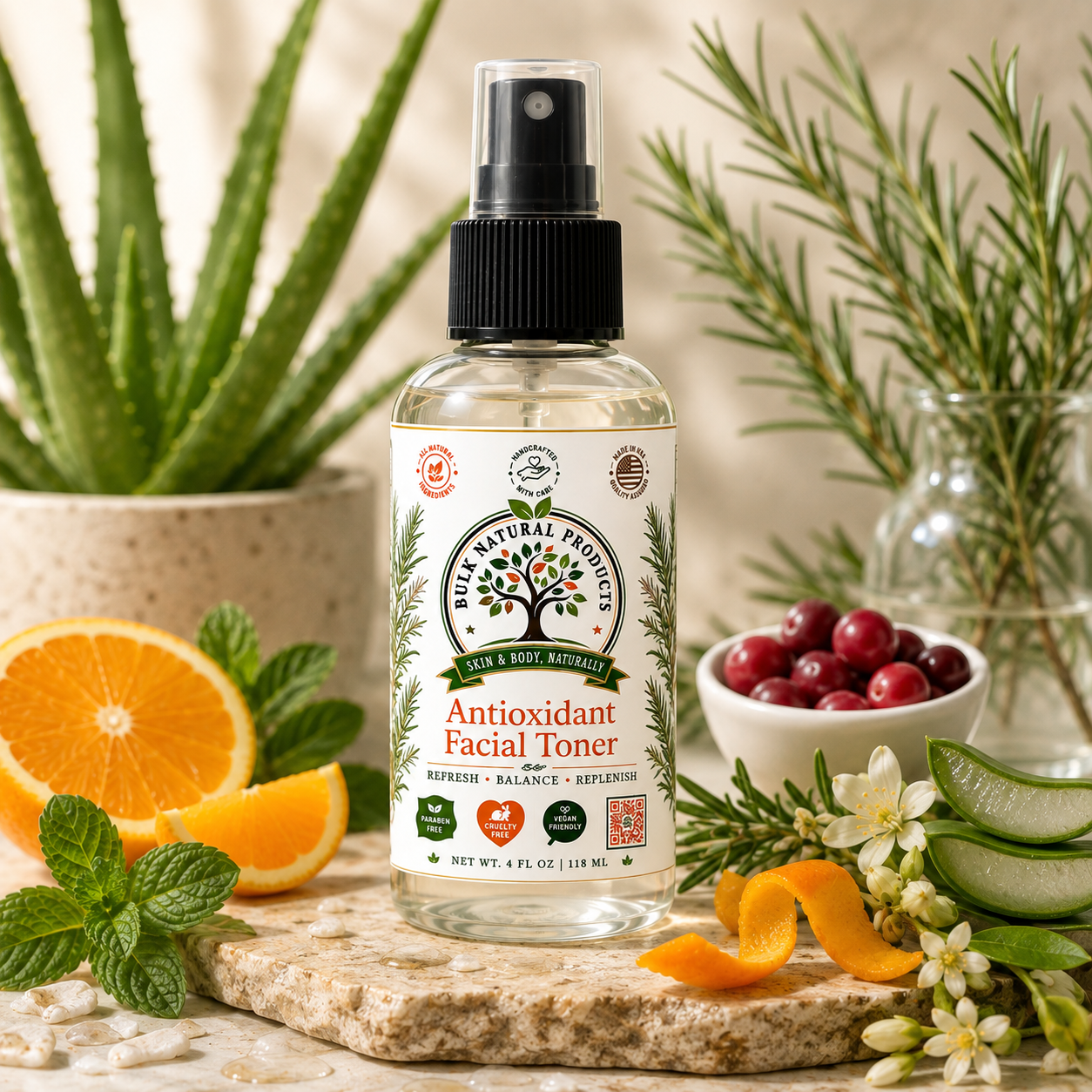 Antioxidant Facial Toner