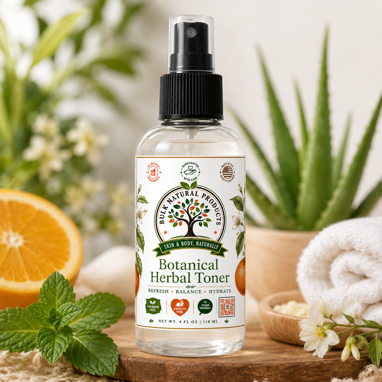 Herbal Botanical Face Toner