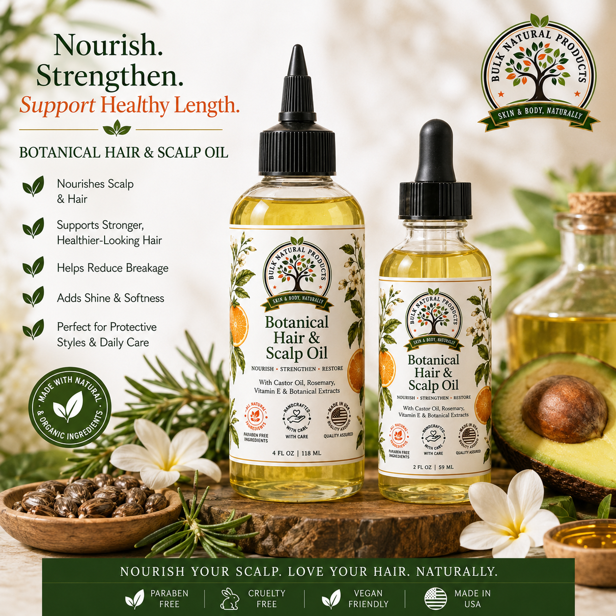 Botanical Hair & Scalp Oil