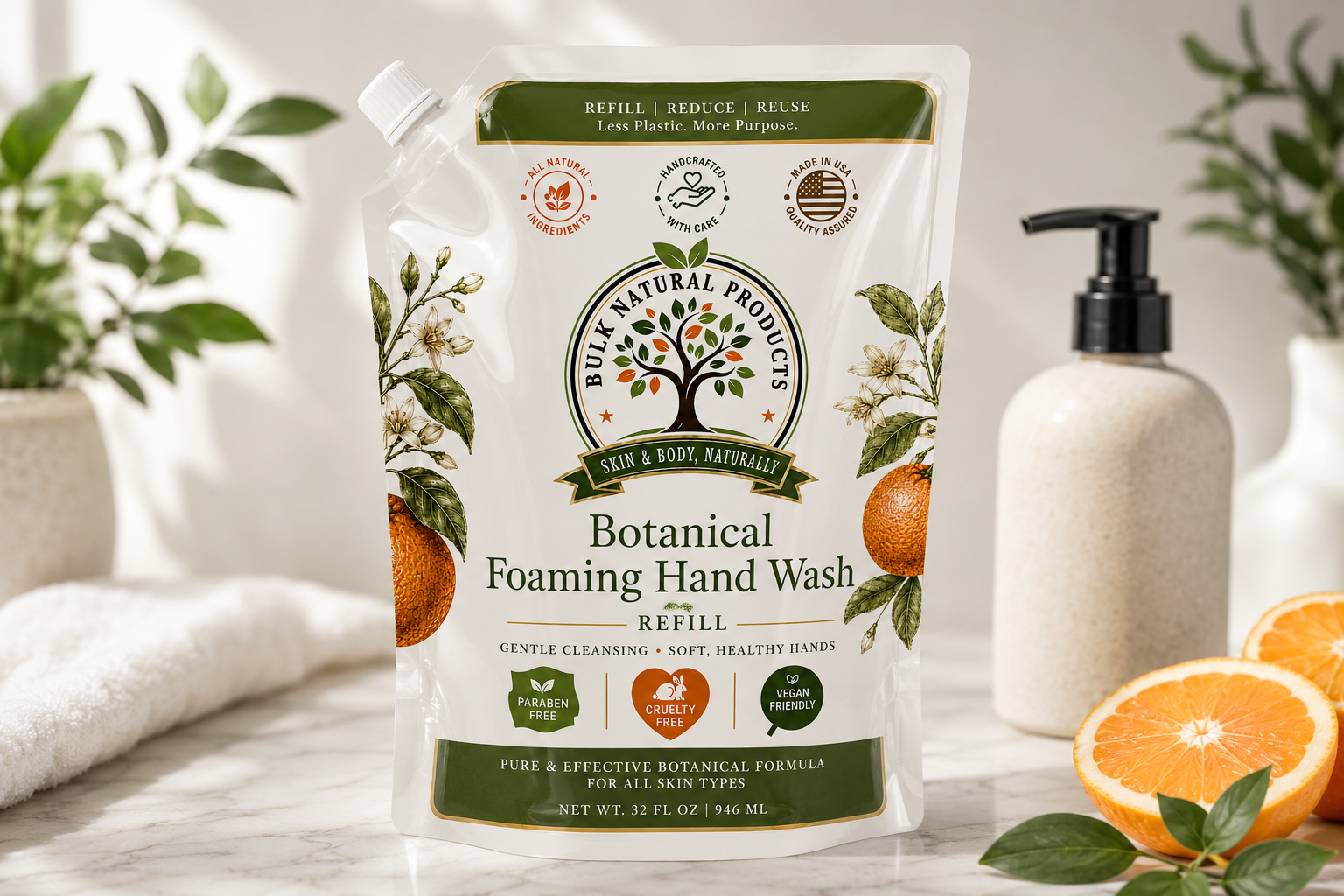 Daily Botanical Foaming Hand Wash Refills